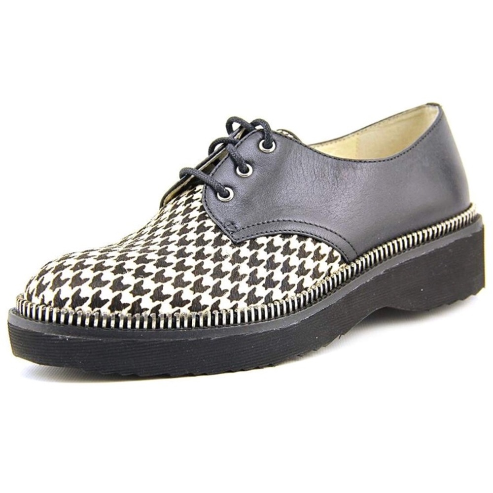 ✅MICHAEL KORS💕Vivia Lace Up Oxford Haircalf Shoes